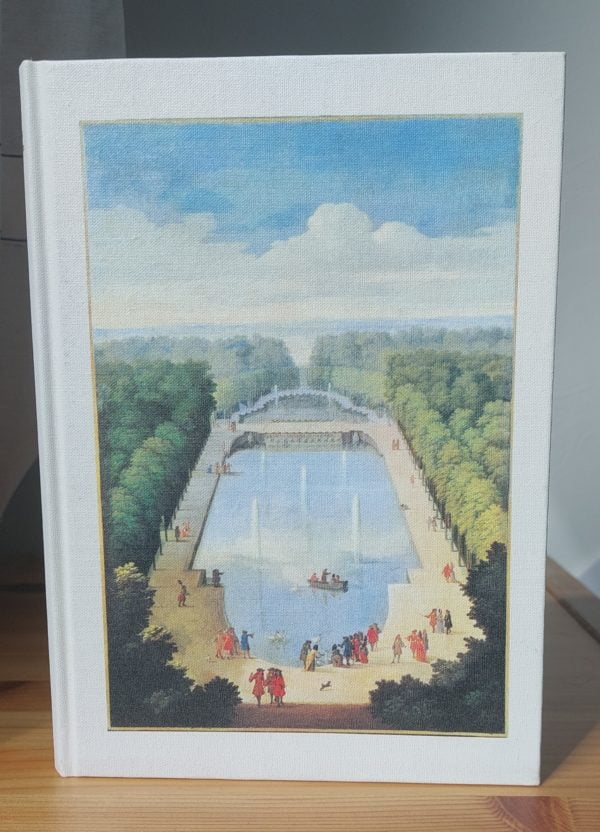 couverture de livre, peinture d' Etienne Allegrain L'île Royale et le Bassin du Miroir