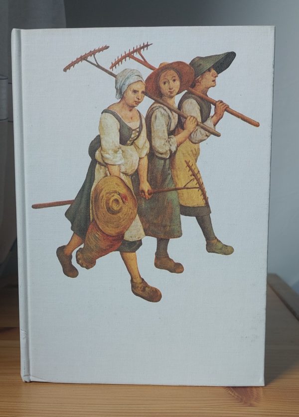 Couverture de livre représentant un tableau : La Fenaison de Pieter l'Ancien Bruegel